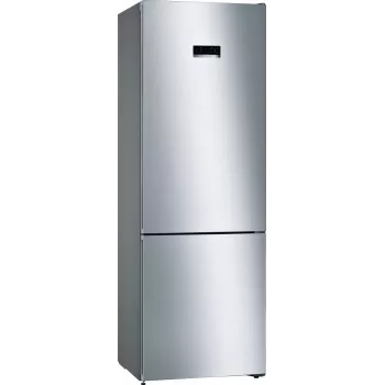 Bosch Serie 4 KGN49XLEA Chłodziarko-zamrażarka wolnostojąca 438 L Stal nierdzewna