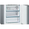 Bosch Serie 4 KGN49XLEA Chłodziarko-zamrażarka wolnostojąca 438 L Stal nierdzewna