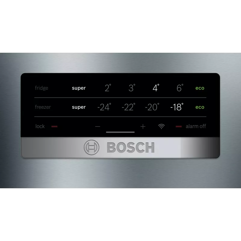 Bosch Serie 4 KGN49XLEA Chłodziarko-zamrażarka wolnostojąca 438 L Stal nierdzewna