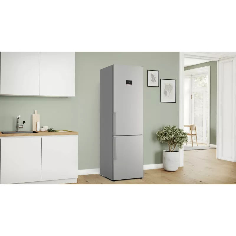 Lodówko-zamrażarka Bosch Serie 6 KGN39AIBT wolnostojąca 363 l stal nierdzewna