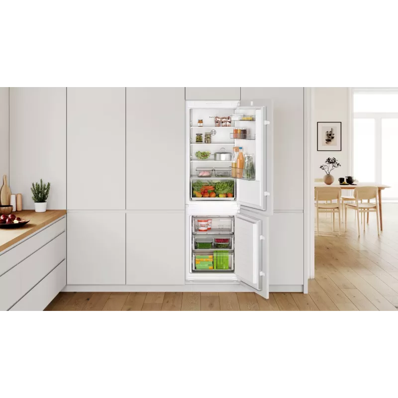 Bosch Serie 2 KIN86NSE0 lodówko-zamrażarka do zabudowy 260 L