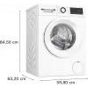 Bosch Serie 6 WGG242Z2SN pralka ładowana od przodu 9 kg 1200 obr./min Biały
