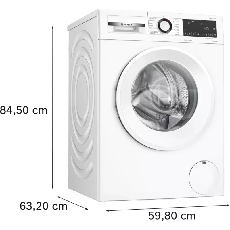 Bosch Serie 6 WGG242Z2SN pralka ładowana od przodu 9 kg 1200 obr./min Biały
