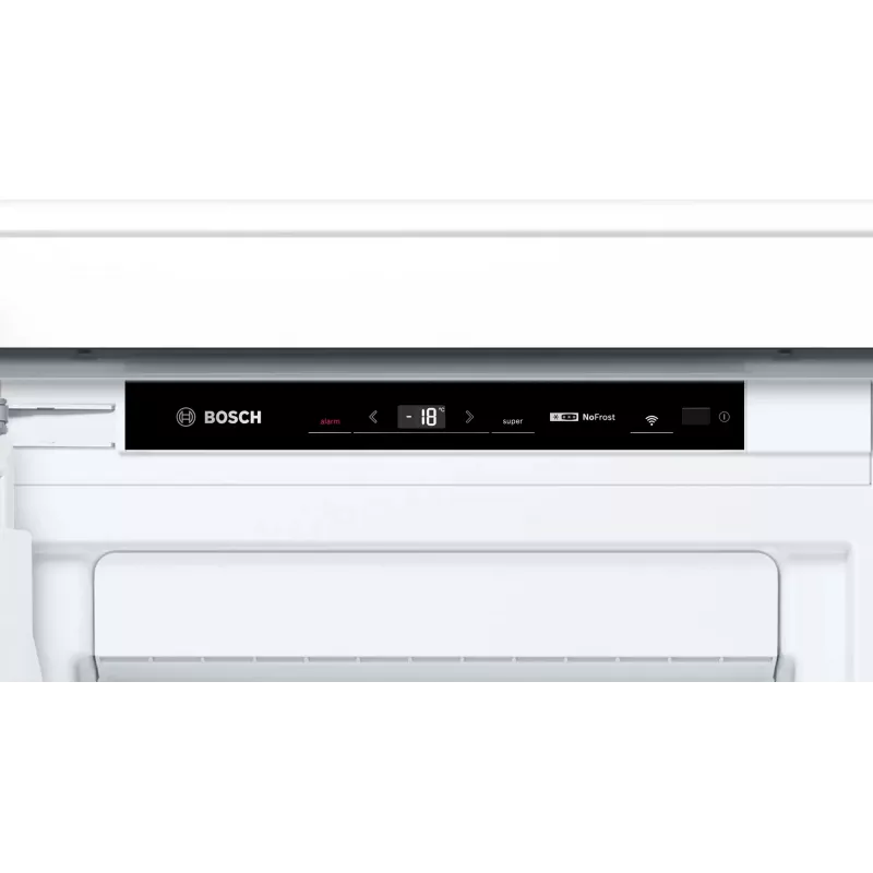 Bosch Seria 8 GIN81HNE0 zamrażarka Pionowa zamrażarka Do zabudowy 212 L Biały