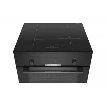 Bosch Serie 4 HLN39A060U Kuchenka wolnostojąca Kuchenka elektryczna Płyta indukcyjna Czarny
