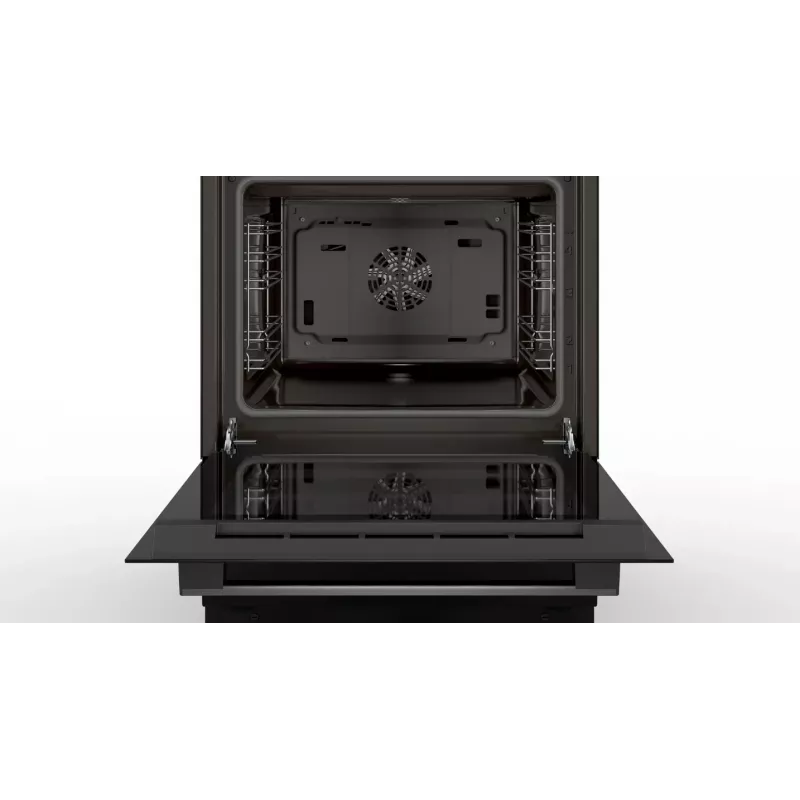 Bosch Serie 4 HLN39A060U Kuchenka wolnostojąca Kuchenka elektryczna Płyta indukcyjna Czarny