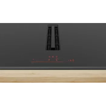 Bosch Serie 6 PVQ895H26E płyta indukcyjna Czarny Do zabudowy 80 cm Strefowa płyta indukcyjna 4 strefa(y) Wbudowany okap