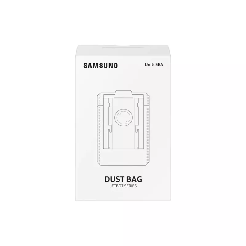 Worek na kurz Samsung VCA-RDB95 do odkurzacza robota Biały 5 szt.