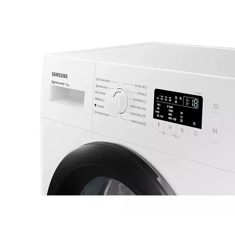 Pralka Samsung WW60A3120BE/LE ładowana od przodu 6 kg 1200 obr./min biała