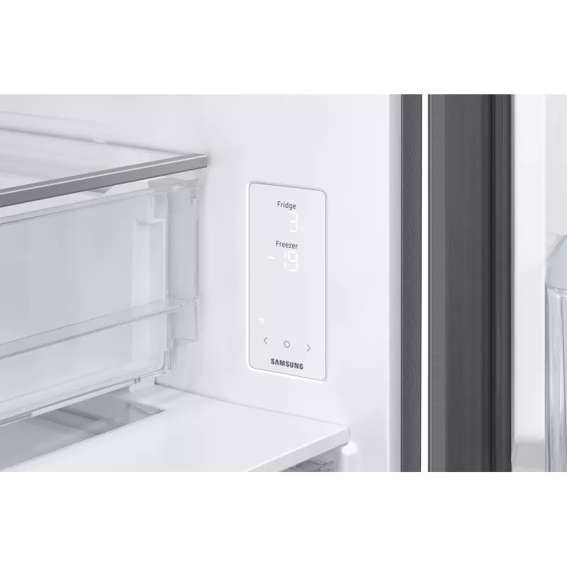 Samsung RB53DG703ES9EO lodówko-zamrażarka Wolnostojąca 538 L Platynowa, stal nierdzewna