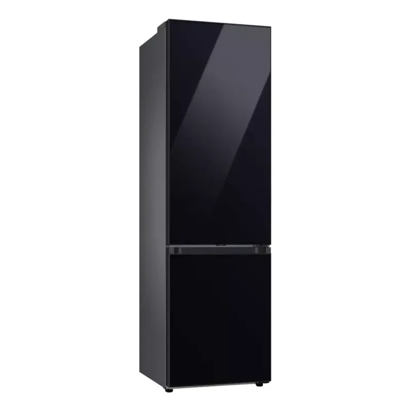 Wolnostojąca lodówka Samsung RB38C6B2E22 z No Frost, zawias prawy, 35 dB, klasa energetyczna E, wydajność zamrażania 8 kg/24h, 4 półki, 2 szuflady na warzywa, czarna