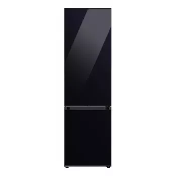 Wolnostojąca lodówka Samsung RB38C6B2E22 z No Frost, zawias prawy, 35 dB, klasa energetyczna E, wydajność zamrażania 8 kg/24h, 4 półki, 2 szuflady na warzywa, czarna