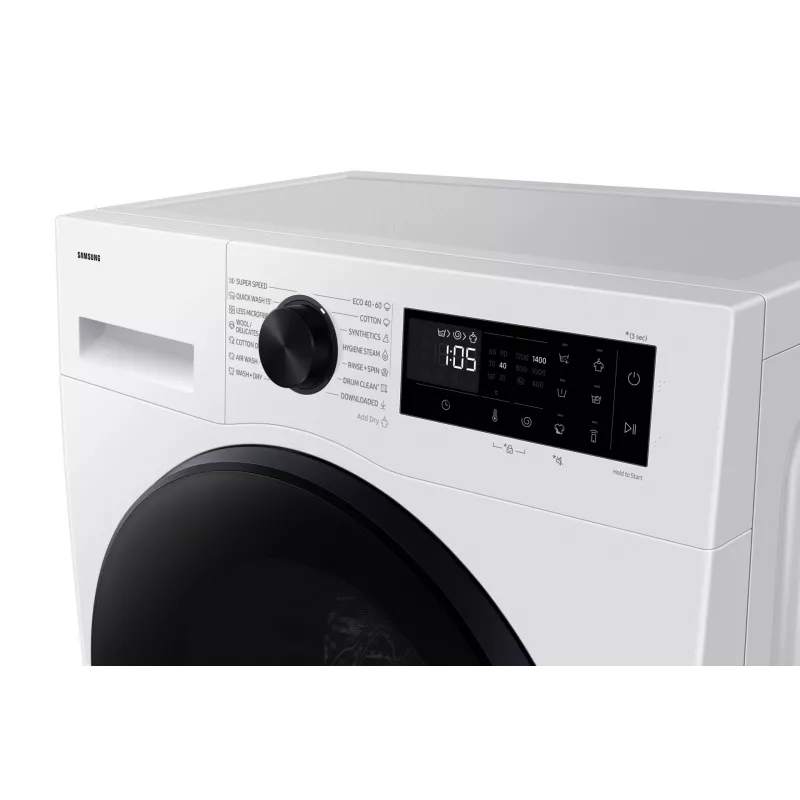 Pralko-suszarka Samsung WD90DG5G34BELE Freestanding Front-load biały