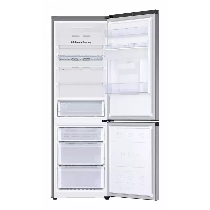 Samsung Series 6 RB34C632ESA/EU Classic Fridge Freezer z technologią SpaceMax™ – srebrny