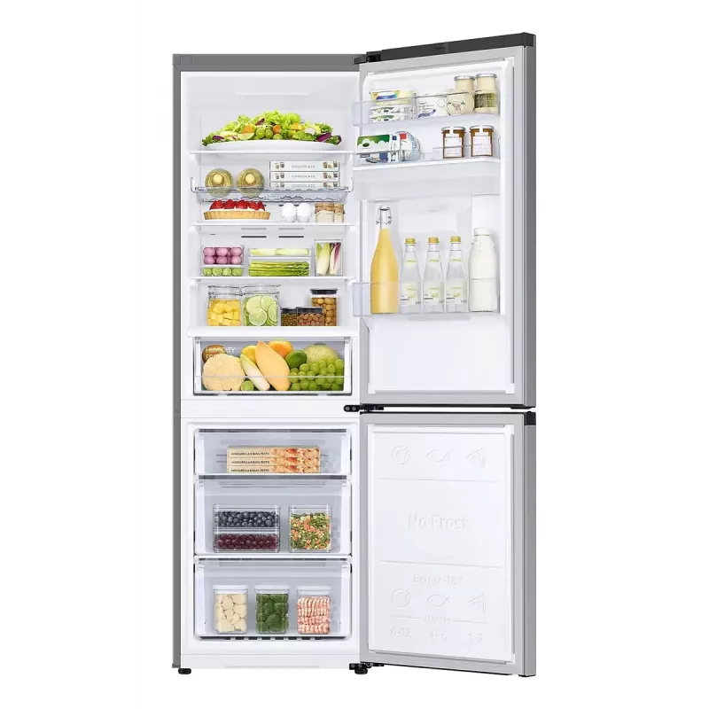 Samsung Series 6 RB34C632ESA/EU Classic Fridge Freezer z technologią SpaceMax™ – srebrny
