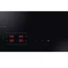 Wbudowana płyta indukcyjna Samsung NZ8500BM z czarnymi strefami, 4 strefy, sterowanie dotykowe, przedni panel sterowania, 590×520×48 mm