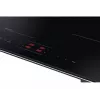 Wbudowana płyta indukcyjna Samsung NZ8500BM z czarnymi strefami, 4 strefy, sterowanie dotykowe, przedni panel sterowania, 590×520×48 mm