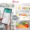 Amerykańska Lodówko-Zamrażarka LG InstaView™ ThinQ™ GSXV90MCAE 635 L
