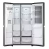 LG InstaView ™ ThinQ™ GSXV91MCAE Amerykańska lodówko-zamrażarka 635 L