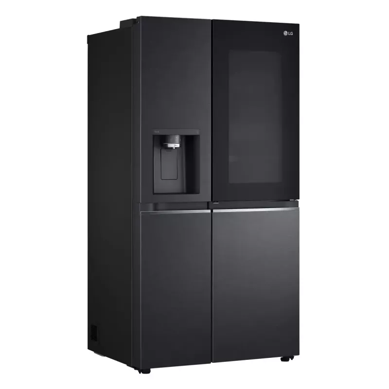 LG InstaView ™ ThinQ™ GSXV91MCAE Amerykańska lodówko-zamrażarka 635 L