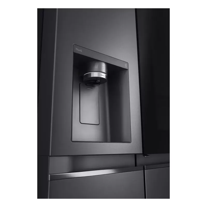 LG InstaView ™ ThinQ™ GSXV91MCAE Amerykańska lodówko-zamrażarka 635 L