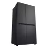 LG GSBC40EPPE lodówka side-by-side wolnostojąca 664 l E czarna