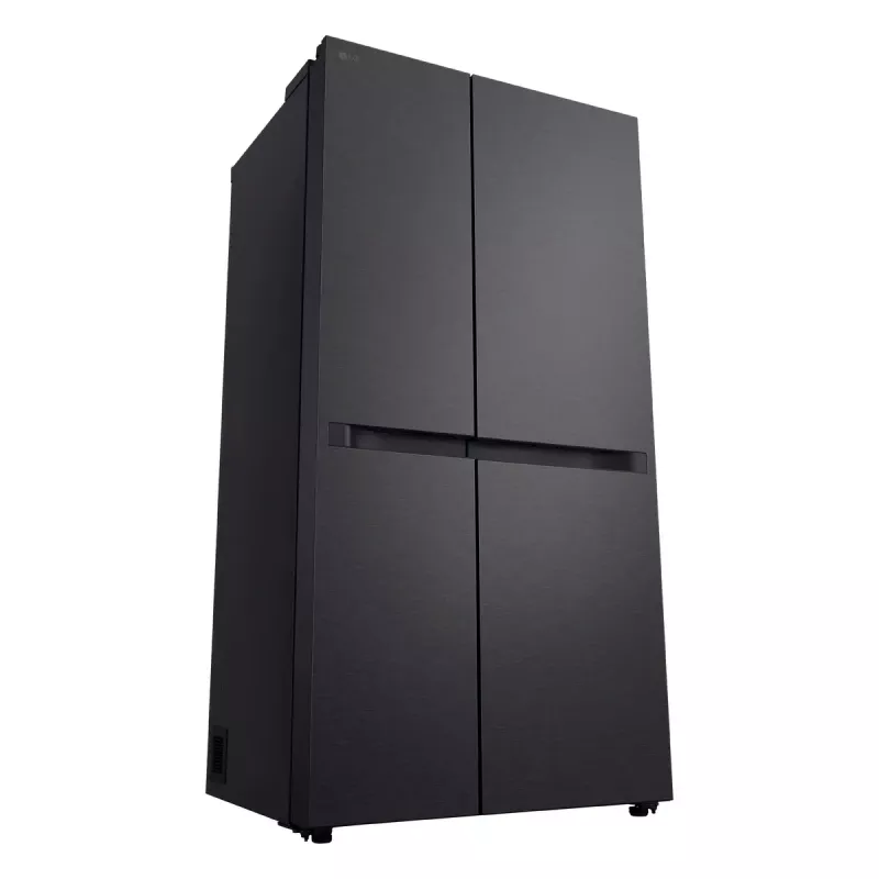 LG GSBC40EPPE lodówka side-by-side wolnostojąca 664 l E czarna