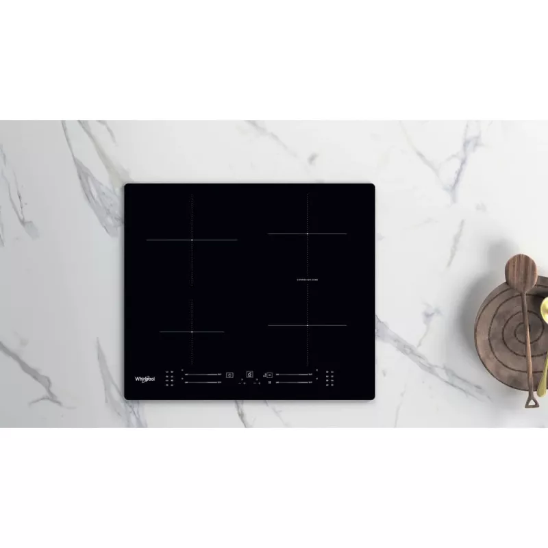 Whirlpool WB S2560 NE Czarny Płyta indukcyjna strefowa do zabudowy 59 cm 4 stref(y)