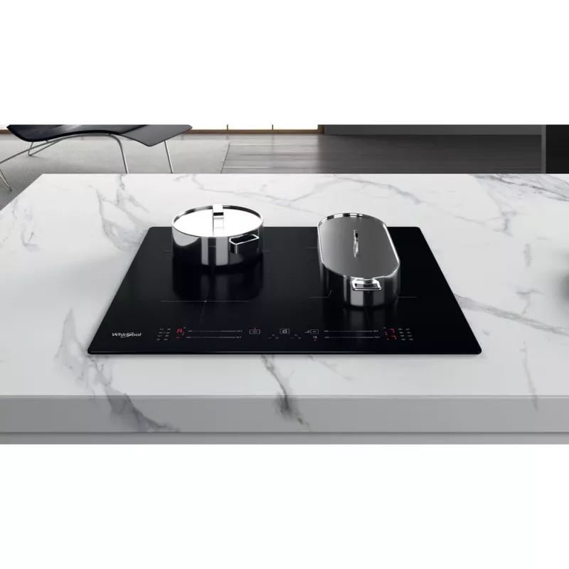 Whirlpool WB S2560 NE Czarny Płyta indukcyjna strefowa do zabudowy 59 cm 4 stref(y)