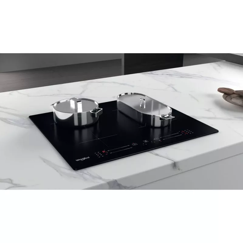 Whirlpool WB S2560 NE Czarny Płyta indukcyjna strefowa do zabudowy 59 cm 4 stref(y)