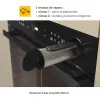 Whirlpool AKZ9S 8270 FB 73 L Czarny
