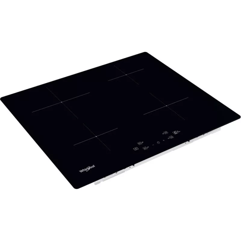 Whirlpool WS Q2160 NE Czarny Płyta indukcyjna do zabudowy 59 cm Strefowa płyta indukcyjna 4 stref(y)