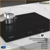 Whirlpool WS Q2160 NE Czarny Płyta indukcyjna do zabudowy 59 cm Strefowa płyta indukcyjna 4 stref(y)