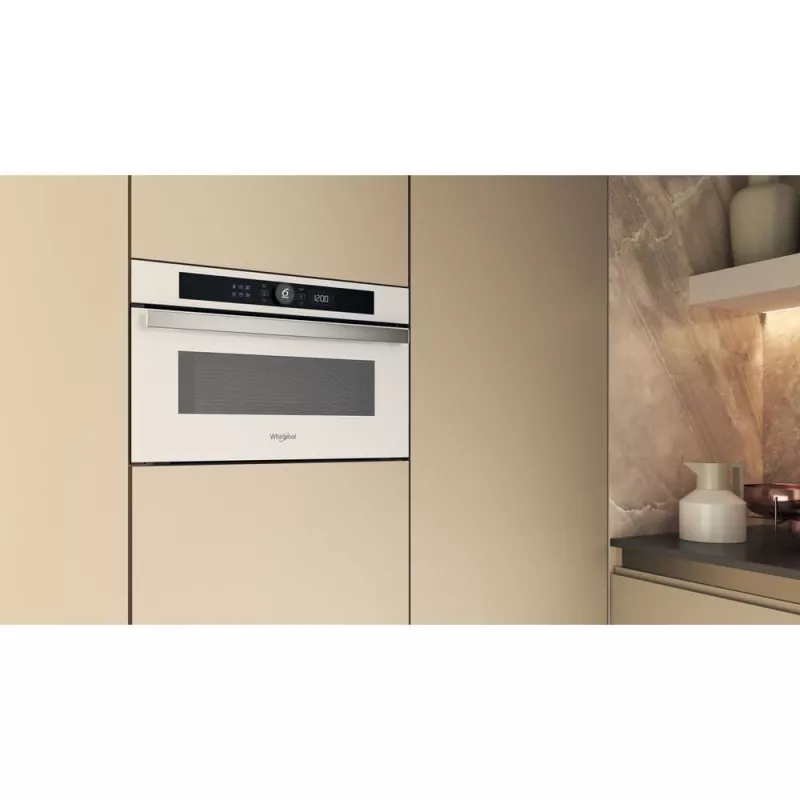 Whirlpool WMD44MW Biała Kuchenka mikrofalowa z grillem do zabudowy 31 L 1000 W