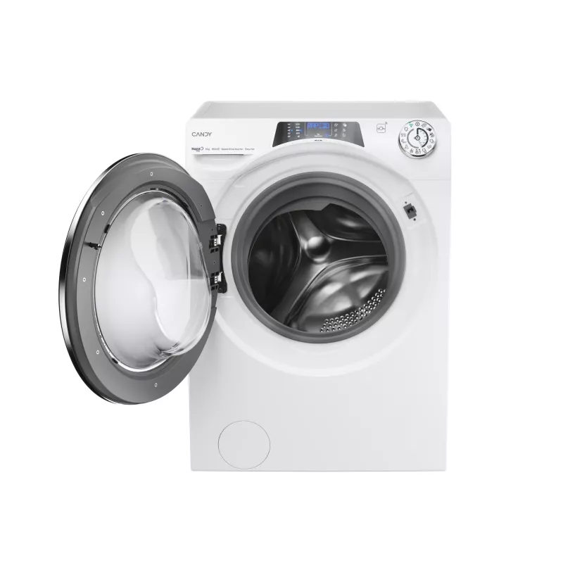 Pralka Candy RapidÓ PRO RP 586BWMBC/1-S ładowana od przodu 8 kg 1500 obr./min Biała