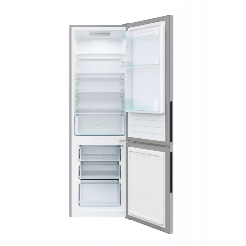 Candy City Combi CCT3L517ES Wolnostojąca 260 L Srebrna