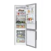 Candy City Combi CCT3L517ES Wolnostojąca 260 L Srebrna