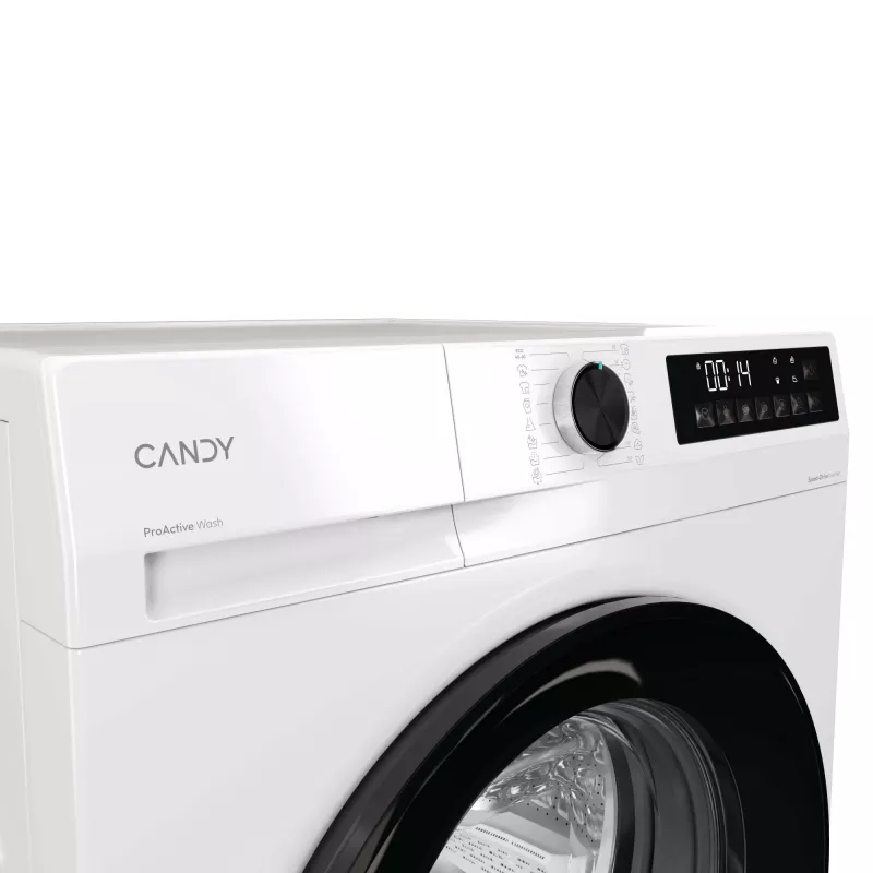 Pralka Candy GD 49B8-S ładowana od przodu 9 kg 1351 obr./min biała