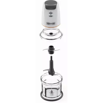 Mini chopper Kenwood EasyChop CHP61 500W, kompaktowy robot kuchenny do siekania, blendowania i przecierania