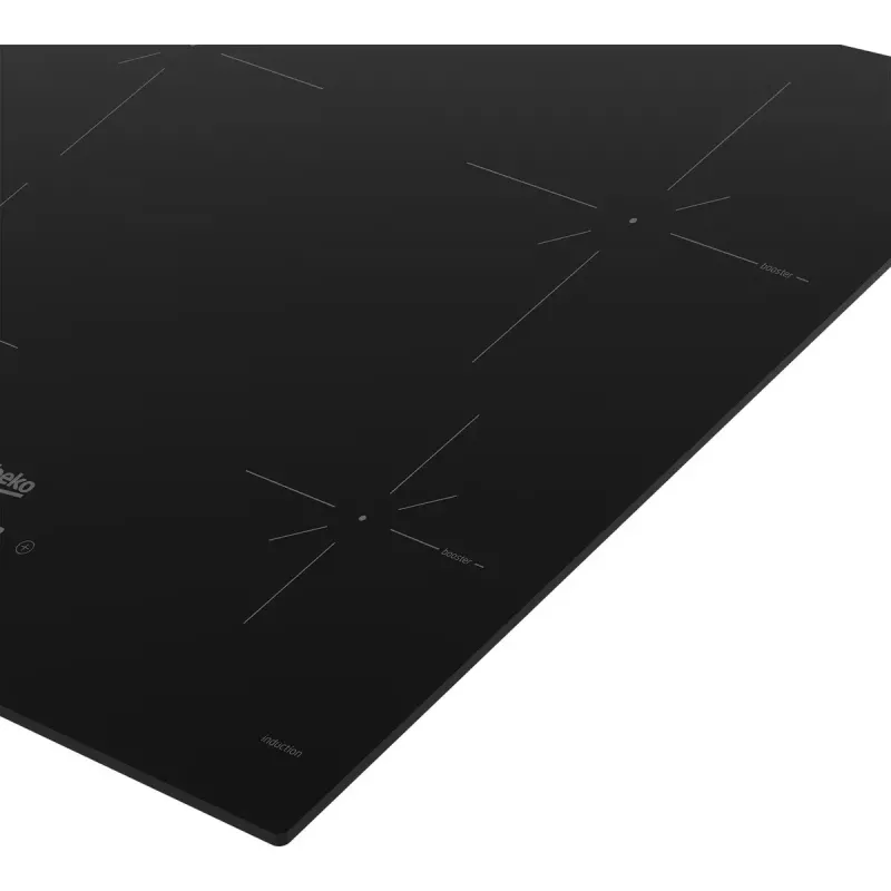 Beko HII64400SMT płyta grzewcza Czarny Do zabudowy 60 cm Strefowa płyta indukcyjna 4 strefa(y)
