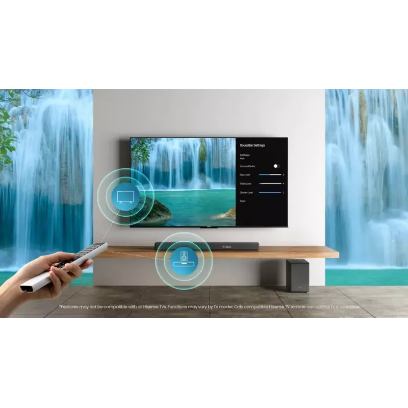 Soundbar Hisense AX3120G 3.1.2 kanały 360W RMS
