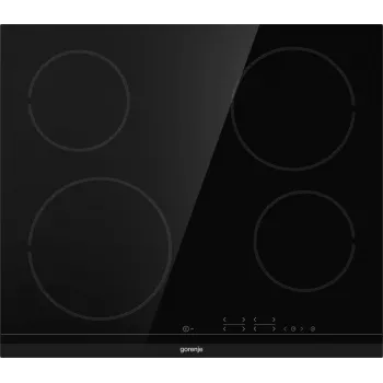 Gorenje ECT641BCSC płyta grzewcza Czarny Do zabudowy 60 cm Płyta ceramiczna 4 strefa(y)