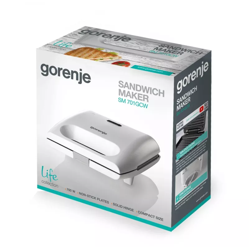 Gorenje SM701GCW grill kontaktowy