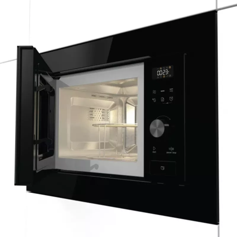 Gorenje XY820Z BM201AG1BG G600, Do zabudowy, Kuchenka mikrofalowa z grillem, 20 L, 800 W, Wbudowany wyświetlacz, LED
