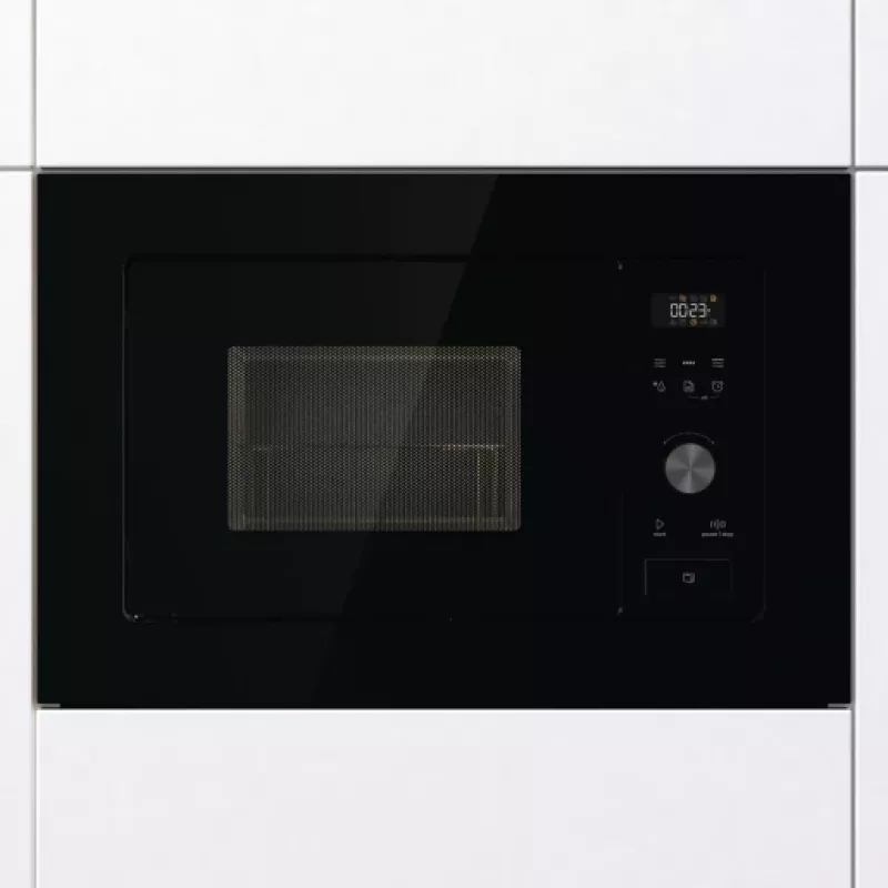 Gorenje XY820Z BM201AG1BG G600, Do zabudowy, Kuchenka mikrofalowa z grillem, 20 L, 800 W, Wbudowany wyświetlacz, LED