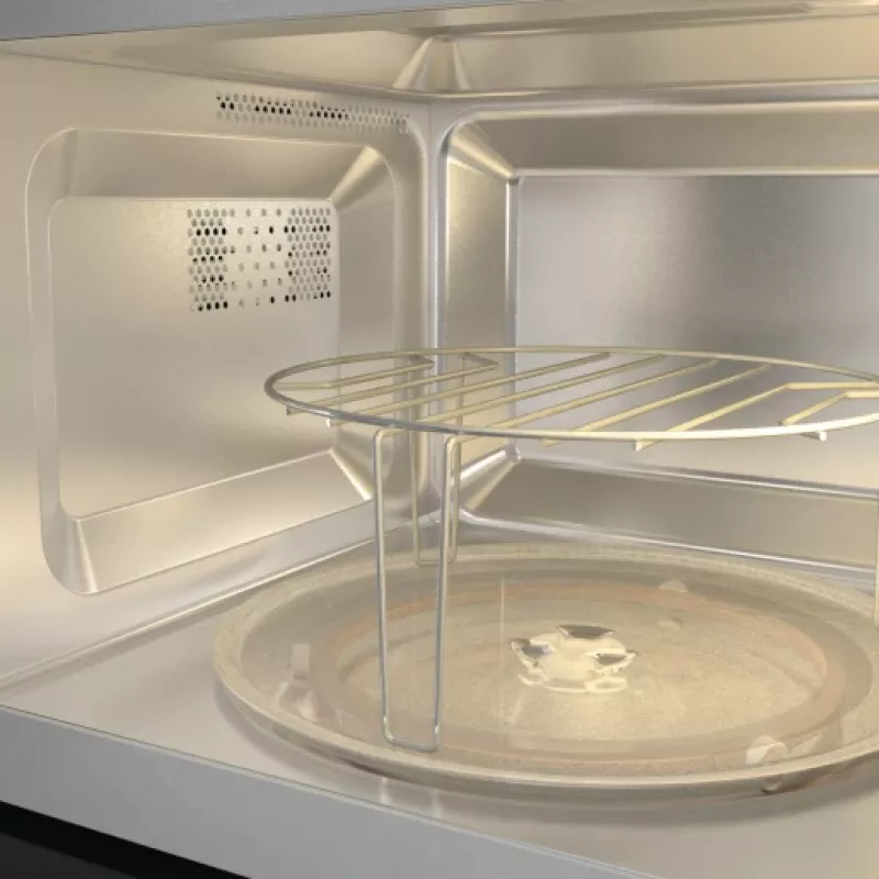 Gorenje XY820Z BM201AG1BG G600, Do zabudowy, Kuchenka mikrofalowa z grillem, 20 L, 800 W, Wbudowany wyświetlacz, LED