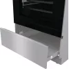 Gorenje 740742 kuchenka wolnostojąca elektryczna płyta indukcyjna Czarny, stal nierdzewna