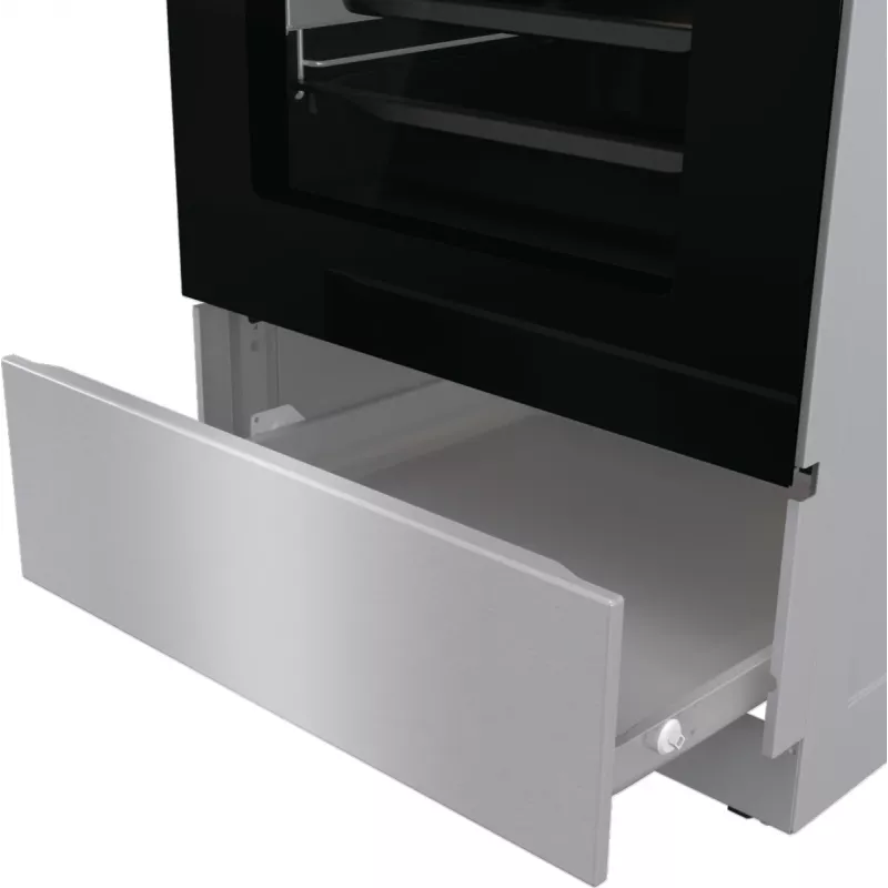 Gorenje 740742 kuchenka wolnostojąca elektryczna płyta indukcyjna Czarny, stal nierdzewna