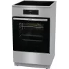 Gorenje 740742 kuchenka wolnostojąca elektryczna płyta indukcyjna Czarny, stal nierdzewna