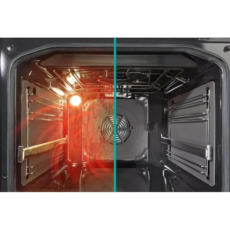 Gorenje 740742 kuchenka wolnostojąca elektryczna płyta indukcyjna Czarny, stal nierdzewna